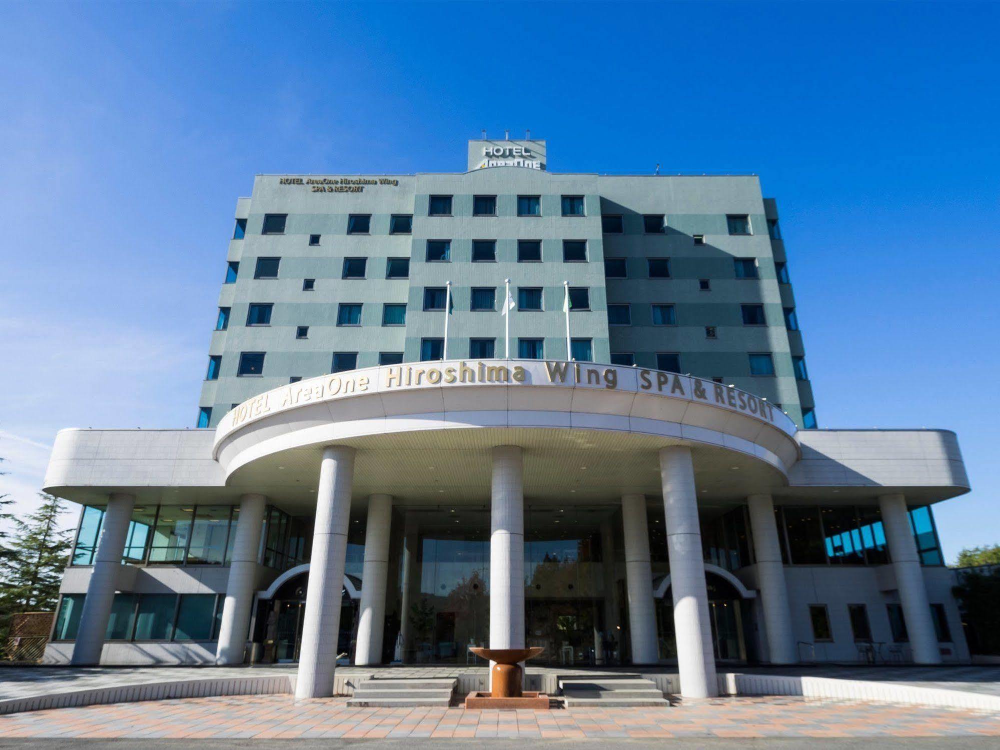 היגאשיהירושימה Hotel Areaone Hiroshima Wing מראה חיצוני תמונה