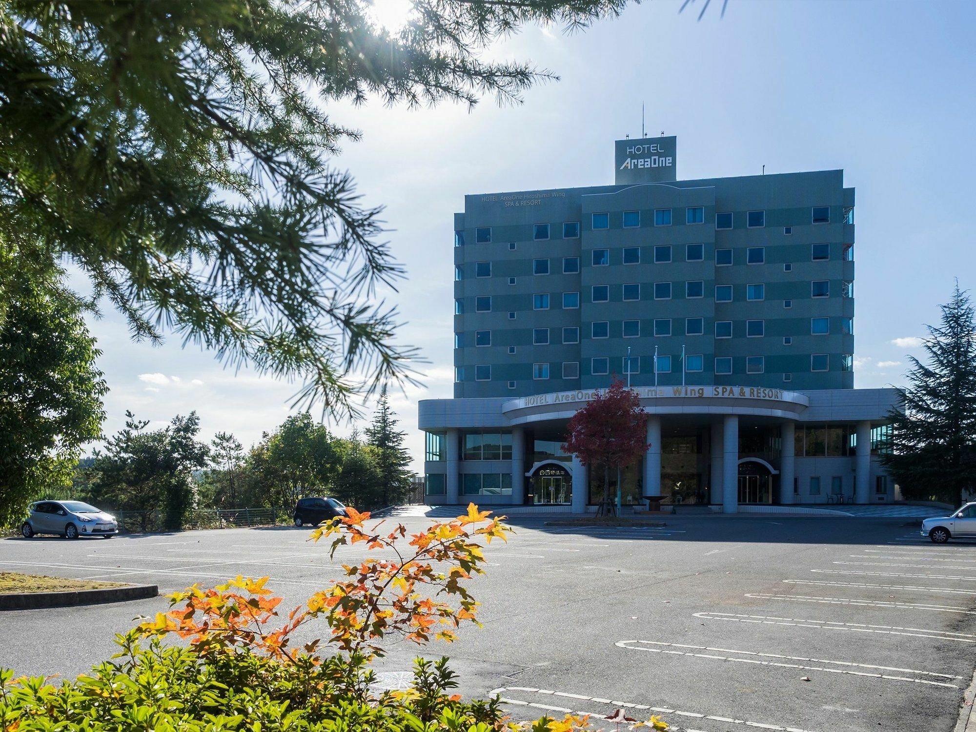 היגאשיהירושימה Hotel Areaone Hiroshima Wing מראה חיצוני תמונה